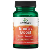 Swanson Ultra Énergie Boost capsules végétariennes pour un soutien énergisant quotidien.