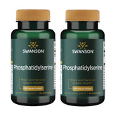 Swanson Ultra Phosphatidylserine 100 mg, bouteille, soutien potentiel des fonctions cérébrales.