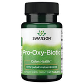 Swanson Ultra Pro-Oxy-Biotic: étiquette montrant le soutien quotidien du microbiote