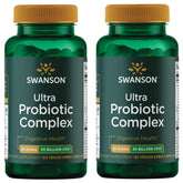 Swanson Ultra Complexe Probiotique – bouteille avec étiquette, soutien digestif potentiel.