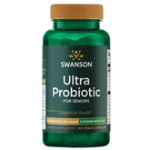 Swanson Ultra Probiotique pour seniors – bouteille de gélules végétales pour soutien digestif