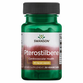 Swanson Ultra Pterostilbene 50 mg, bouteille pratique pour l'antioxydant