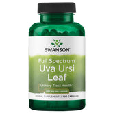 Swanson Uva Ursi en feuilles, capsules; soutien potentiel des voies urinaires et santé rénale.