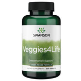 Swanson Veggies4Life – bouteille de tablettes, soutien nutritionnel pratique au quotidien.