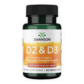 Swanson Vitamine D Complexe - bouteille: soutien des os et immunité.