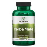 Swanson Yerba Mate – bouteille packshot, énergie naturelle potentielle pour la journée