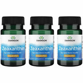 Swanson Zeaxanthin 4mg – gélules dans bouteille, soutien oculaire quotidien.