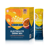 Syloni électrolytes pochette agrumes fruit de la passion hydratation lors d’un entraînement