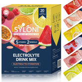 Syloni Electrolytes montre l ouverture d un sachet pour hydratation pratique