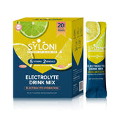 Syloni sachets citron vert, hydratation facile en déplacement.