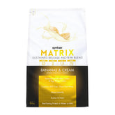 Syntrax Matrix bouteille 2 livres banane creme, protéine durable après l'entraînement