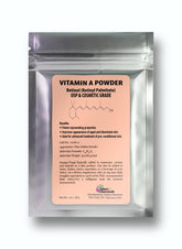 Talsen Chemicals vitamine A poudre Retinyl Palmitate – emballage prêt à formuler.