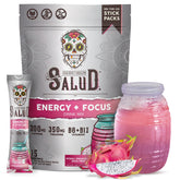 Taste Salud – énergie et concentration avec stick dragon-fruit, pratique matin.