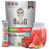 Taste Salud – sachet poudre énergie pratique en déplacement.
