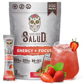 Taste Salud: stick énergie et focus fraise margarita, parfait pour démarrer la journée.