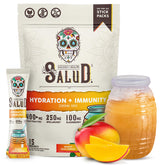Taste Salud sachet hydratation mangue, pratique avant l'entraînement