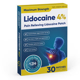 Patch Teemofe lidocaïne, application localisée pour soulager douleur ciblée.