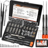 Kit TEKPREM réparation lunettes dans sa boîte portable pour un accès rapide