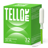 Tellove tampons avec cœur coton biologique — emballage pratique pour le quotidien et les trajets.