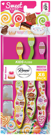 Brosse Tender Me pour enfants avec capuchon protecteur, pratique pour le voyage.