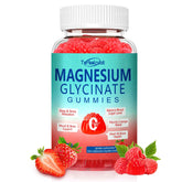 Terbalroot bonbons gélifiés magnésium glycinate fraises, saveur agréable.