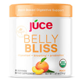 Emballage du Júce Belly Bliss de Terra Kai Organics prêt à l'utilisation quotidienne.