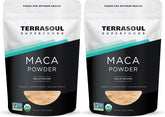 Terrasoul Maca gelatinisee bio en sachet, texture fine et énergie potentielle