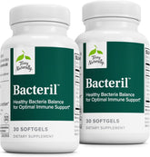 Terry Naturally Bacteril: bouteille visible, usage quotidien facile pour le soutien intestinal.