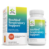 BosMed Respiratoire de Terry Naturally – bouteille gelules molles, soutien potentiel des voies respiratoires.