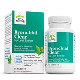 Bronchial Clear Terry Naturally : bouteille de 90 comprimés pour le soutien pulmonaire