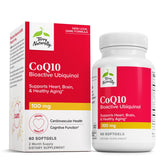 Terry Naturally CoQ10 BioActive ubiquinol – bouteille, énergie potentielle et soutien quotidien.