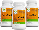 Terry Naturally CuraMed 750mg – boîte et étiquette, présentation du complément.