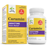 Boîte Terry Naturally Curamin Nighttime avec 60 capsules prête au sommeil.