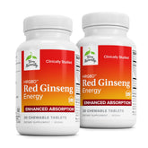 Terry Naturally HRG80 ginseng rouge – emballage clair, énergie durable.