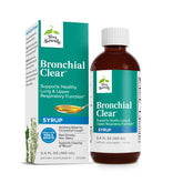 Terry Naturally Bronchial Clear Liquid – flacon visible suggérant un soutien possible des bronches et des poumons.