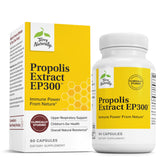 Terry Naturally Propolis EP300, bouteille: soutien immunitaire potentiel et respiratoire.