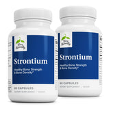 Terry Naturally Strontium: bouteille de capsules pour le soutien osseux quotidien.