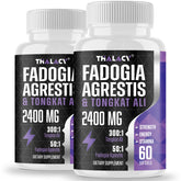 Thalacy flacon gélules fadogia-tongkat : formulation à haute concentration pour soutenir l'endurance musculaire.