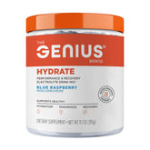 Genius Hydrate – bouteille framboise bleue, hydratation pratique pendant l'entraînement