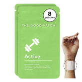 The Good Patch Active Patch sur le poignet, soutien énergétique discret.