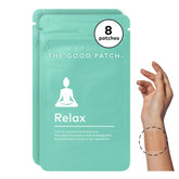 The Good Patch Relax, emballage élégant et discret pour usage en déplacement.