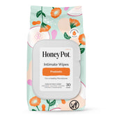 The Honey Pot lingettes prébiotiques – emballage pratique pour démarrer votre routine.
