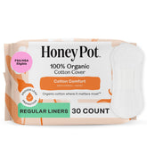 The Honey Pot protège-slips sans huiles essentielles pour douceur et fraîcheur.