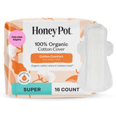 The Honey Pot Company serviettes sans huiles essentielles avec ailes, pack pratique.