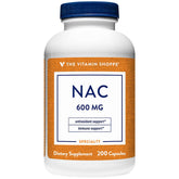 The Vitamin Shoppe NAC N-Acétyl-L-Cystéine, bouteille prête pour votre routine bien-être