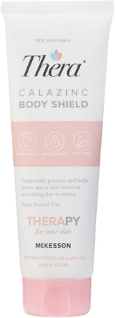 Thera Calazinc Body Shield en tube, protection durable pour peau sensible.