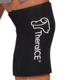 TheraICE Genou, manchon de compression pour un refroidissement ciblé et durable.