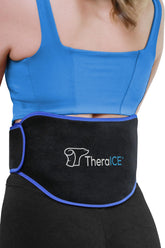 TheraICE paquet de glace pour ceinture lombaire, soulage les douleurs après l'effort.
