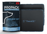 TheraICE Propack pack glace 6x10 montrant un refroidissement ciblé