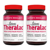 Theralac, bouteille de gélules, soutien digestif et régularité.